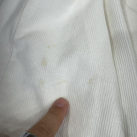 DANIEL CREMIEUX 36x32 Corduroy Pants Signature Collection White. {G}. - Picture 15 of 16